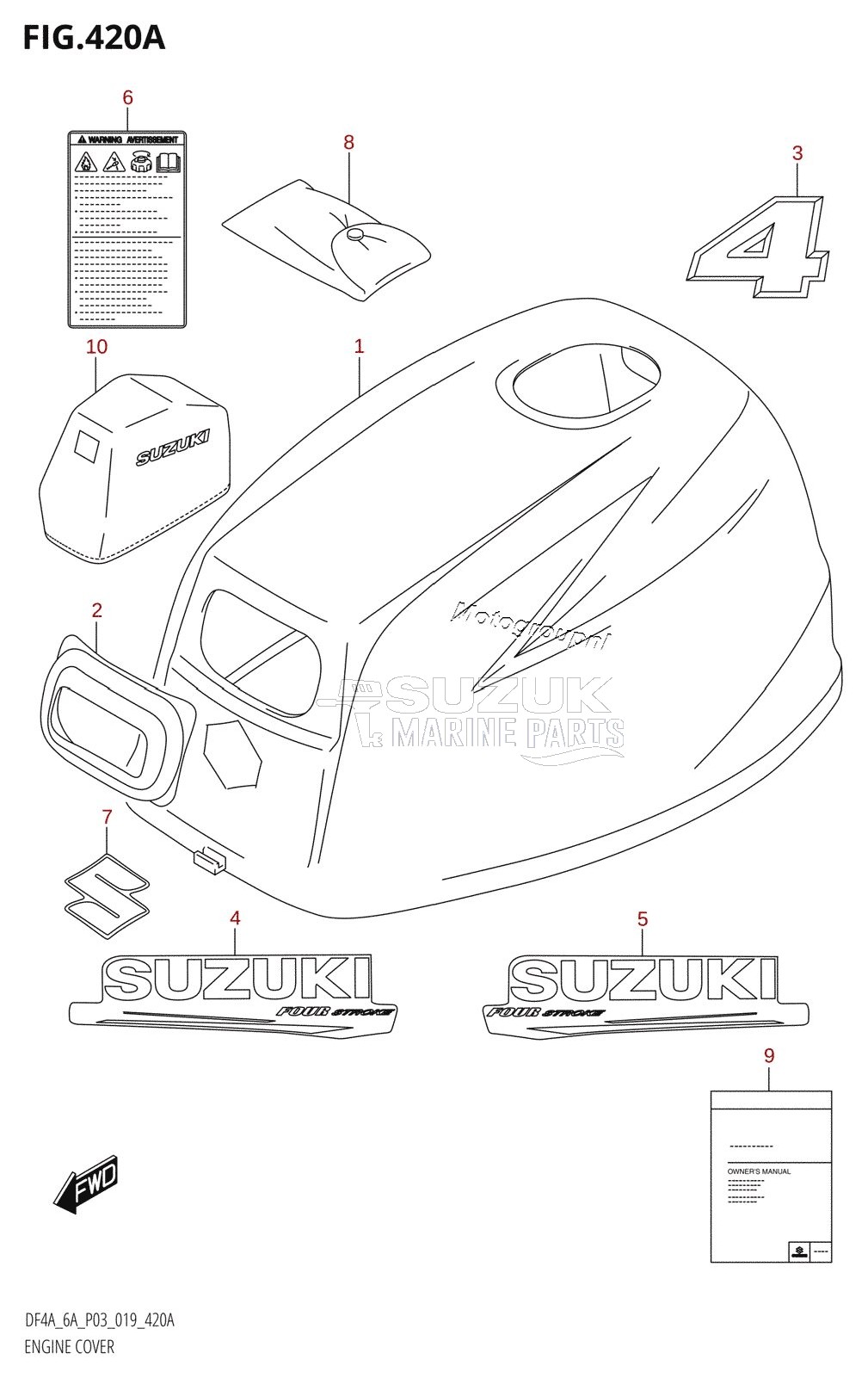 ENGINE COVER (DF4A)