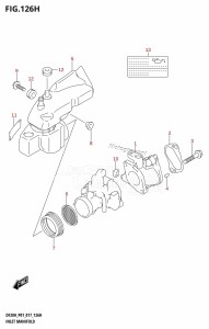 DF20A From 02002F-710001 (P01 P40)  2017 drawing INLET MANIFOLD (DF20A:P01)