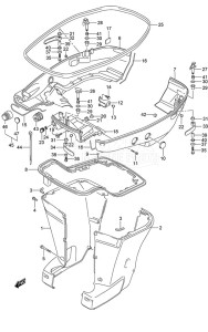 DF 300AP drawing Side Cover