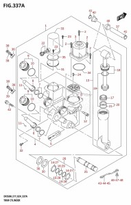 DF350A From 35001F-440001 (E11)  2024 drawing TRIM CYLINDER (DF350A,DF325A,DF300B)