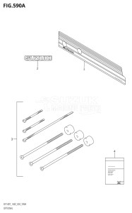 14001F-780001 (2007) 140hp E03-USA (DF140TK7) DF140 drawing OPTIONAL