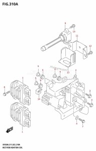 DF350A From 35001F-040001 (E01 E03  -)  2020 drawing RECTIFIER /​ IGNITION COIL