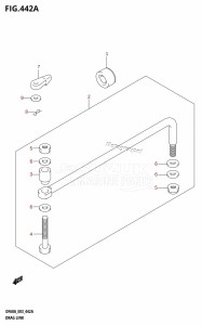 DF50A From 05003F-110001 (E03)  2011 drawing DRAG LINK