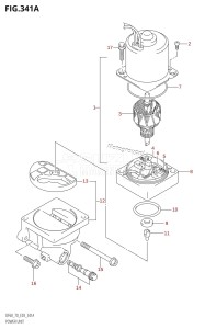 DF60 From 06001F-980001 (E03)  2009 drawing POWER UNIT (W,X,Y)