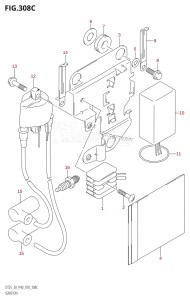 DT25 From 02503K-910001 (P36-)  2019 drawing IGNITION (DT30R)