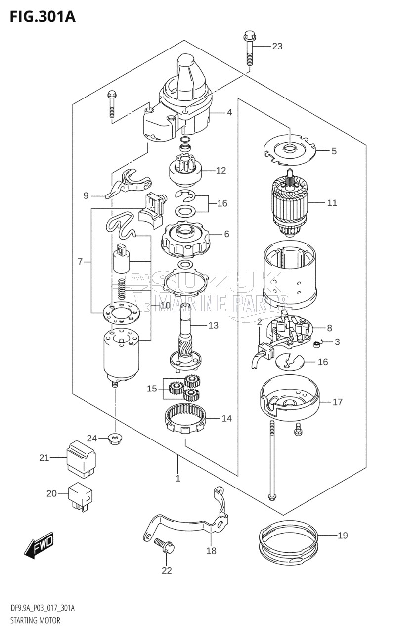 STARTING MOTOR