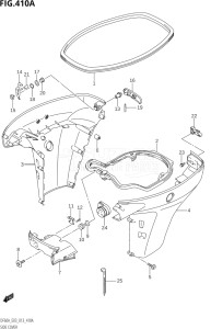 05003F-310001 (2013) 50hp E03-USA (DF50A) DF50A drawing SIDE COVER