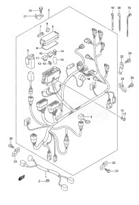 Outboard DF 50A drawing Harness