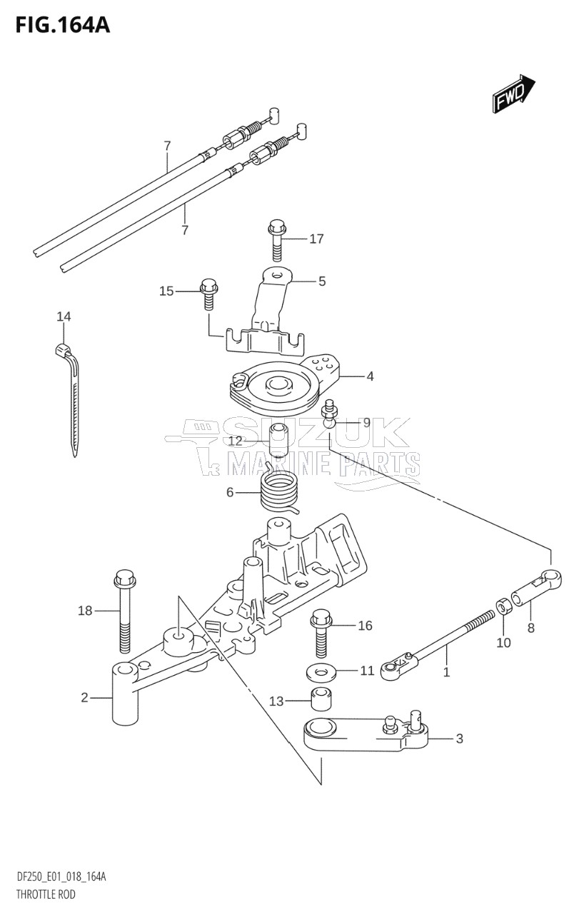 THROTTLE ROD