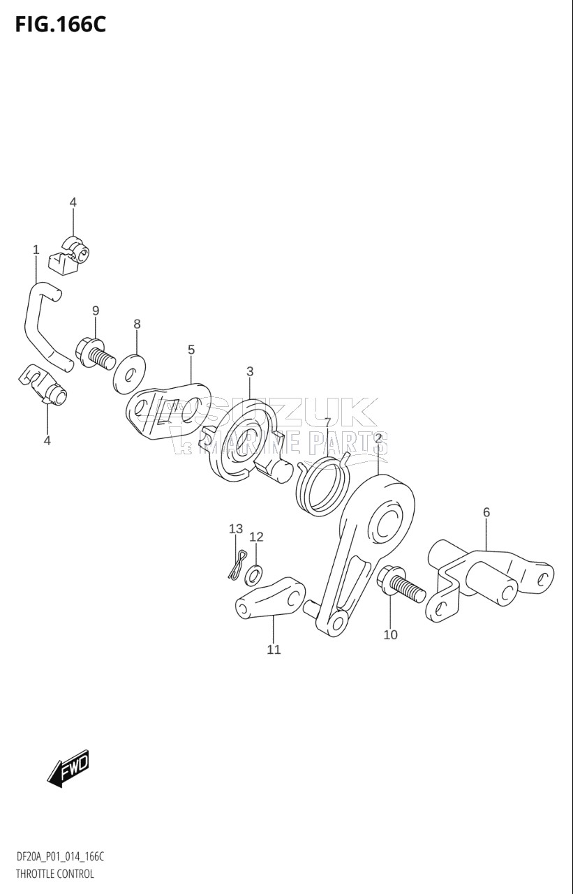 THROTTLE CONTROL (DF15AR:P01)