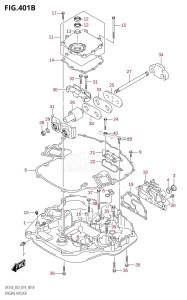 DF250 From 25003F-910001 (E03)  2019 drawing ENGINE HOLDER (DF225T,DF225Z,DF250T,DF250Z)