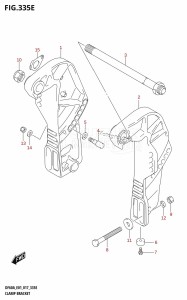 DF50A From 05004F-710001 (E01)  2017 drawing CLAMP BRACKET (DF50A:E01)