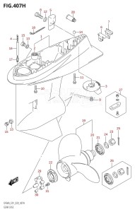 DF40A From 04004F-040001 (E34-Italy)  2020 drawing GEAR CASE (DF60AVT:E01,DF60AVT:E40,DF60AVTH:E40)