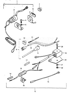 DT6 From 00601-401001 till 406518 ()  1984 drawing OPTIONAL : ELECTRICAL