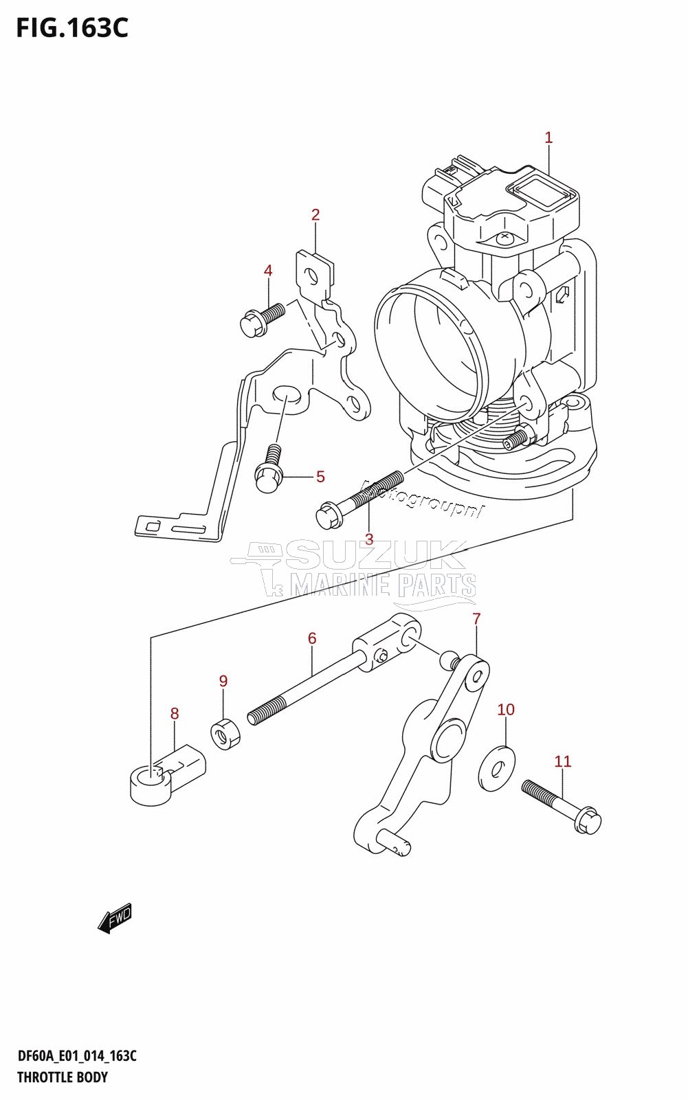 THROTTLE BODY (DF40ATH:E01)