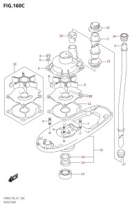 DT40 From 04005K-710001 ()  2017 drawing WATER PUMP (DT40WR:P40)