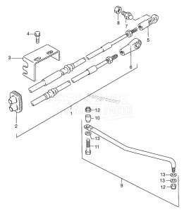 DT40 From 04003-421001 ()  2004 drawing OPT : REMOCON PARTS