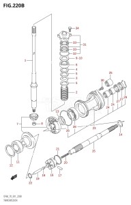 DF70 From 07001F-861001 (E01)  1998 drawing TRANSMISSION (K1,K2,K3,K4,K5,K6,K7,K8,K9)