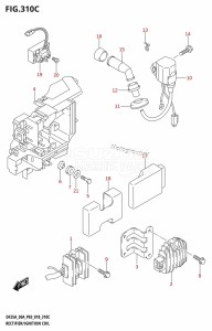 DF25A From 02504F-810001 (P03)  2018 drawing RECTIFIER /​ IGNITION COIL (DF30AT,DF30ATH)