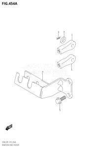 00801F-910001 (2019) 8hp P01-Gen. Export 1 (DF8A  DF8AR) DF8A drawing REMOCON CABLE HOLDER (DF8AR,DF9.9AR)