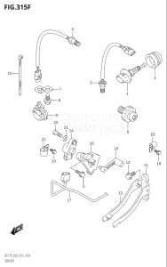 15002Z-510001 (2005) 150hp E03-USA (DF150Z  DF150ZG) DF150ZG drawing SENSOR (DF175TG:E03)