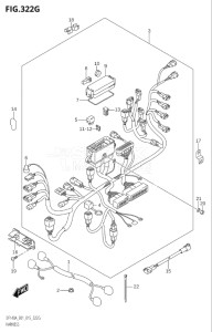 14003Z-610001 (2016) 140hp E01-Gen. Export 1 (DF140AZ) DF140AZ drawing HARNESS (DF140AT:E40)