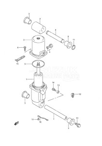 DF 115A drawing Trim Cylinder