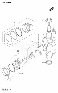 DF9.9A From 00994F-910001 (P01)  2019 drawing CRANKSHAFT