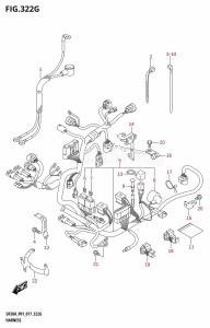 DF20A From 02002F-710001 (P01 P40)  2017 drawing HARNESS (DF15ATH:P01)