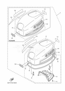 E40XMHL drawing TOP-COWLING