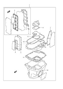 DF 175 drawing Gasket Set