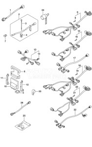 Outboard DF 250AP drawing Harness (1)