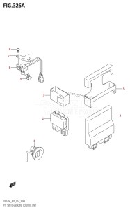 DF140A From 14003F-410001 (E01 E40)  2014 drawing PTT SWITCH /​ ENGINE CONTROL UNIT (DF100AT:E01)