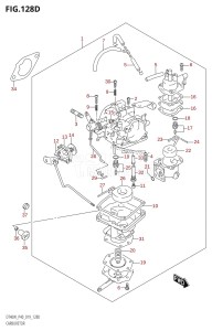 DT40 From 04005-910001 ()  2019 drawing CARBURETOR (DT40WK:P40)