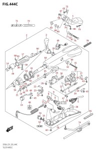 DF40A From 04003F-040001 (E01)  2020 drawing TILLER HANDLE (DF60ATH,DF50AVTH,DF60AVTH)