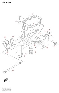 DF140AZ From 14003Z-910001 (E11 E40)  2019 drawing DRIVE SHAFT HOUSING (DF100AT,DF115AST)