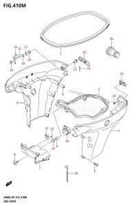 DF50A From 05003F-310001 (E01)  2013 drawing SIDE COVER (DF60ATH:E40)