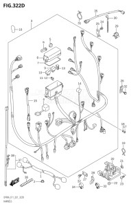 07003F-140001 (2021) 70hp E11 E40-Gen. Export 1-and 2 (DF70AT  DF70AT   DF70ATH  DF70ATH   DF70ATH) DF70A drawing HARNESS (DF100B)