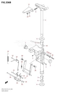 DF8A From 00801F-310001 (P01)  2013 drawing SWIVEL BRACKET (DF8AR:P01)