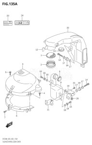 15003Z-040001 (2020) 150hp E03-USA (DF150AZ) DF150AZ drawing SILENCER / RING GEAR COVER