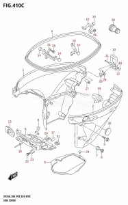 DF250ATSS From 25001N-440001 (E03)  2024 drawing SIDE COVER (DF25ATH,DF30ATH)