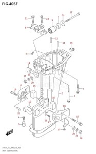 DT15A From 01504-510001 (P36-P40)  2015 drawing DRIVE SHAFT HOUSING (DT15A:P36)