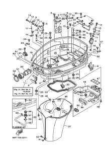 LZ150PETOX drawing BOTTOM-COWLING