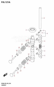 DF9.9B From 00995F-810001 (P01)  2018 drawing CAMSHAFT (M-STARTER)