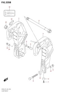 DF40A From 04003F-040001 (E01)  2020 drawing CLAMP BRACKET (DF40AQH)