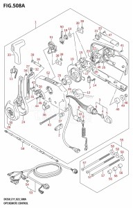 DF225Z From 22503Z-040001 (E01 E03 E40)  2020 drawing OPT:REMOTE CONTROL (020,021)