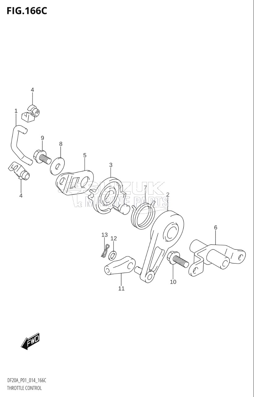 THROTTLE CONTROL (DF15AR:P01)