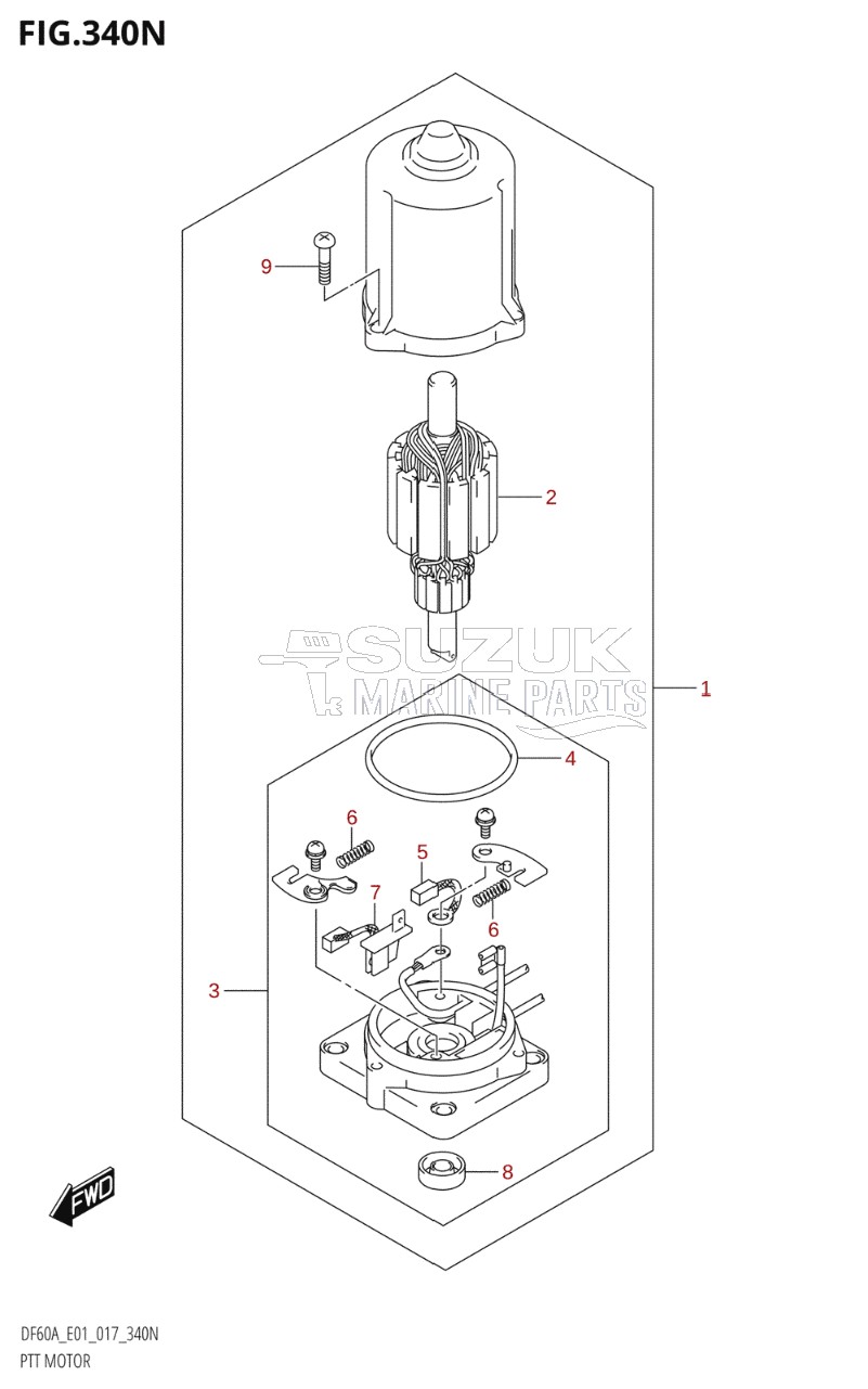 PTT MOTOR (DF60AVT:E40)