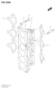 DF250ST From 25004F-910001 (E03)  2019 drawing INTAKE MANIFOLD