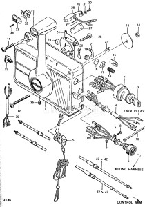 DT85 From 8501-100000 ()  1988 drawing REMOTE CONTROL (1)